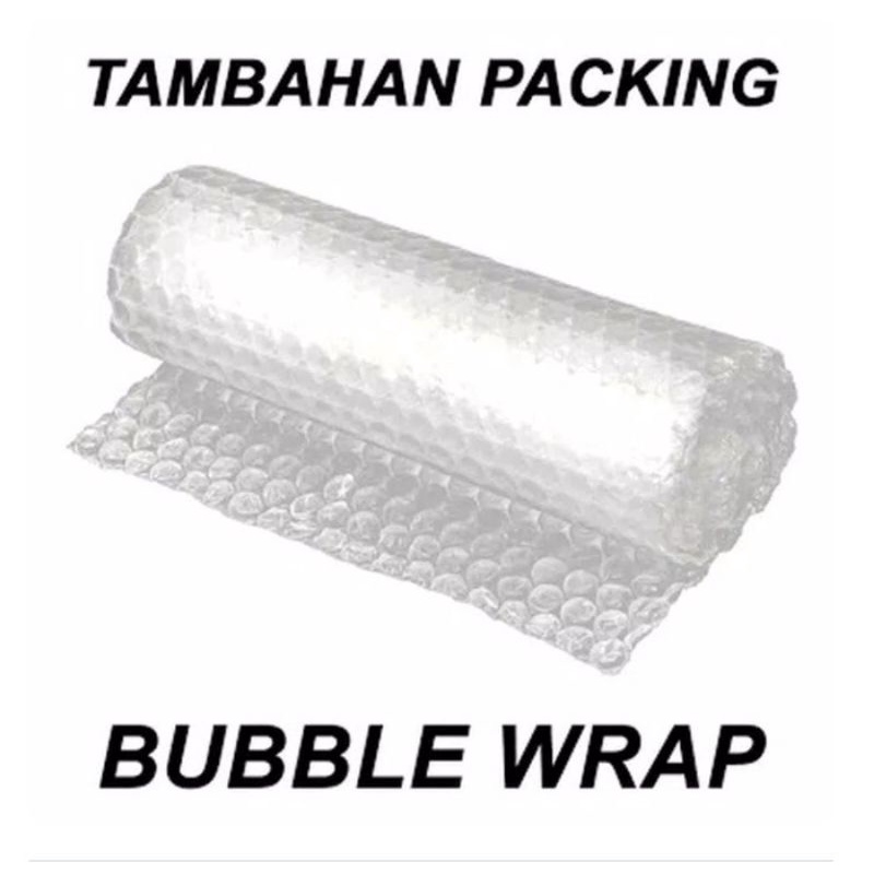 

[WAJIB FRAGILE] Tambahan EXTRA PACKING BUBBLE WRAP