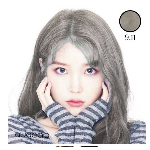 AUGEAO 9.11 hair color cream / cat pewarna rambut import ash abu-abu gray