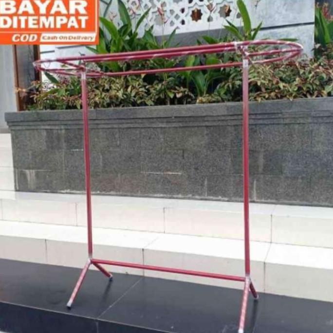 Jemuran Baju Besi Stainless Jemuran Baju Oval