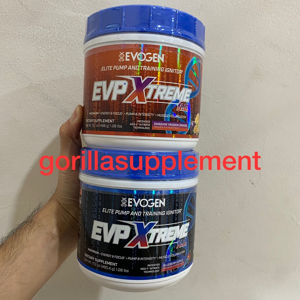 EVOGEN EVP EXTREME 40 Serving Maximum Preworkout Pump PWO