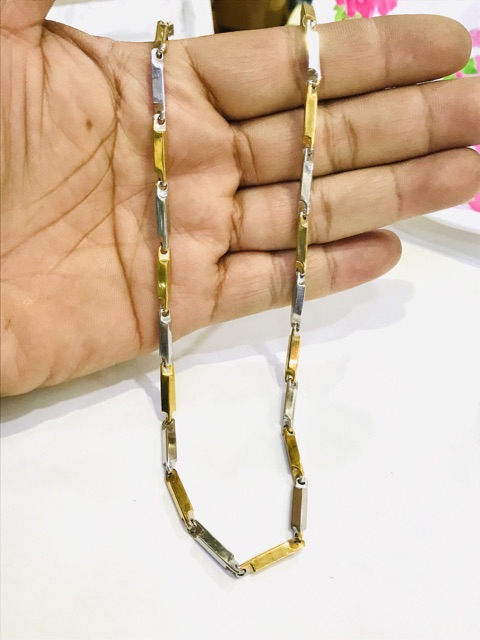 Kalung titanium / titanium / kalung lidi / kalung kombin