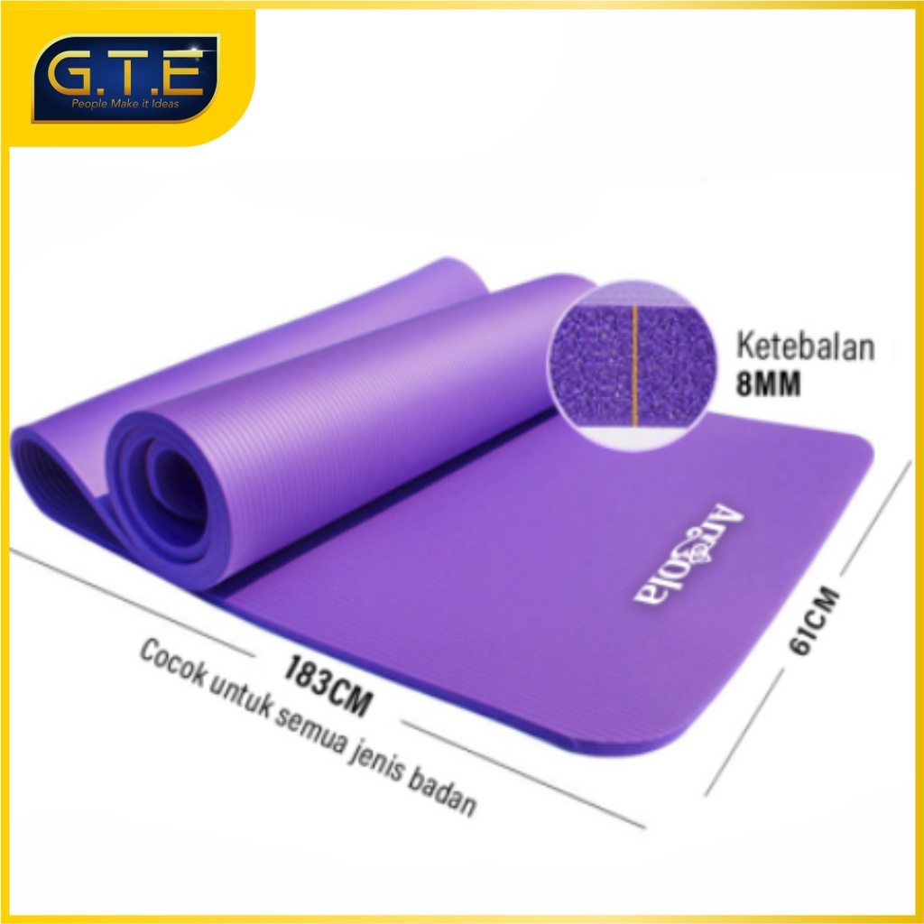 Matras Yoga Anti Selip/ Matras Yoga / Matras Olahraga / Matras