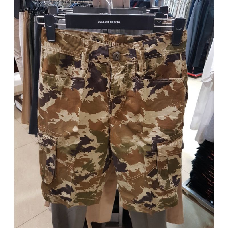 [ORIGINAL] CELANA PENDEK CARGO MERK GIANI GRACIO
