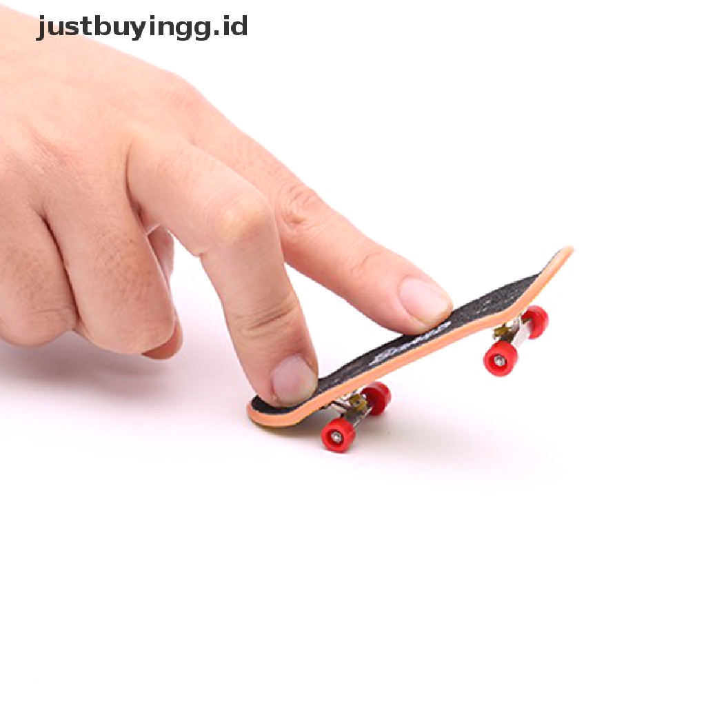 Set Mainan Skateboard Jari Mini Dengan Track Ramp Untuk Pelatihan