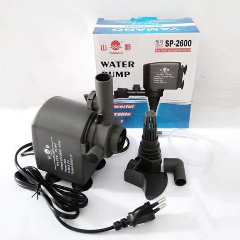 yamano sp2600 sp 2600 sp-2600 mesin pompa aquarium aquascape