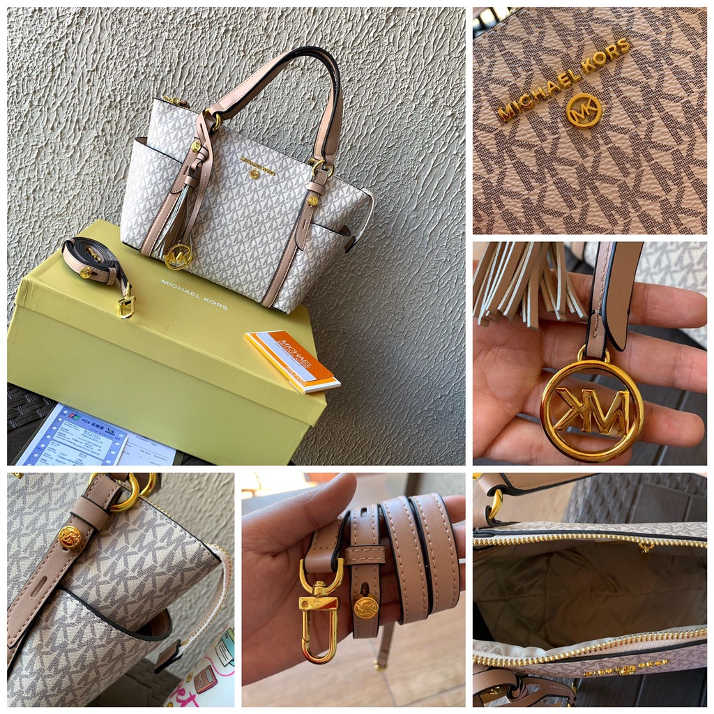 (MICROCHIP) LUXY LX2106 TAS TOTE SULLIVAN SMALL LOGO TOP ZIP FULL SET BOX + FAKEBILL KUALITAS VIP PLATINUM