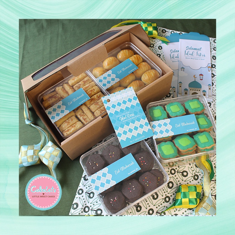 

Hampers Idul Fitri isi 2 Macam / Lebaran / Hampers Cookies