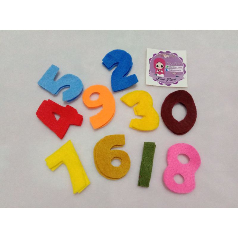 aplikasi flanel angka