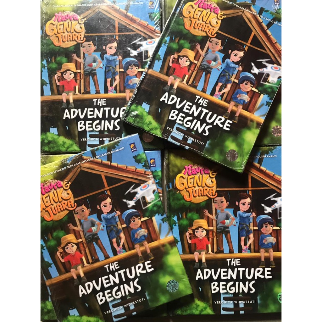 Buku Cderita Anak Naura & Genk Juara: The Adventure Begins - Veronica Widyastuti