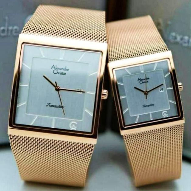Jam Tangan Couple Alexandre Christie Ac8333 Ac 8333 Md | Original Bayside.Marketplace