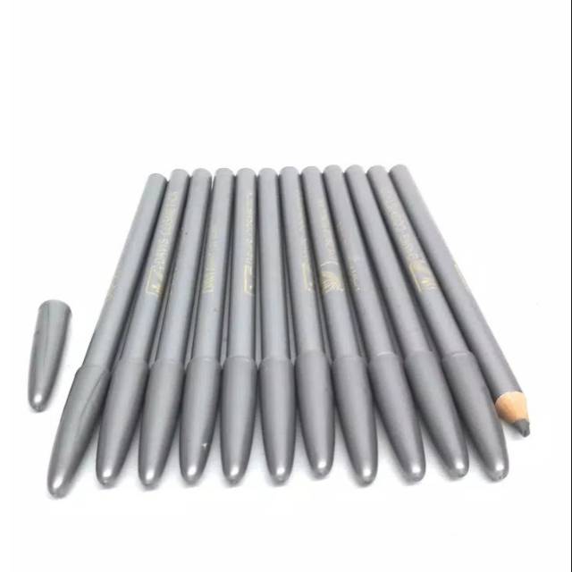 PENSIL ALIS DAVIS SILVER new EYEBROW PENCIL SILVER 12 PCS