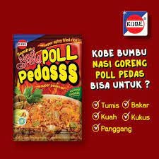 

Promo KOBE BUMBU NASI GORENG POLL PEDAS SACHET SUPER PEDAS 20 GRAM 100% ORIGINAL