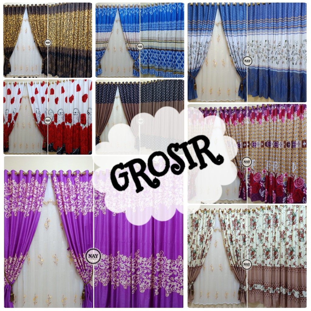 GROSIR GORDEN SMOKRING JENDELA DAN PINTU RING 12