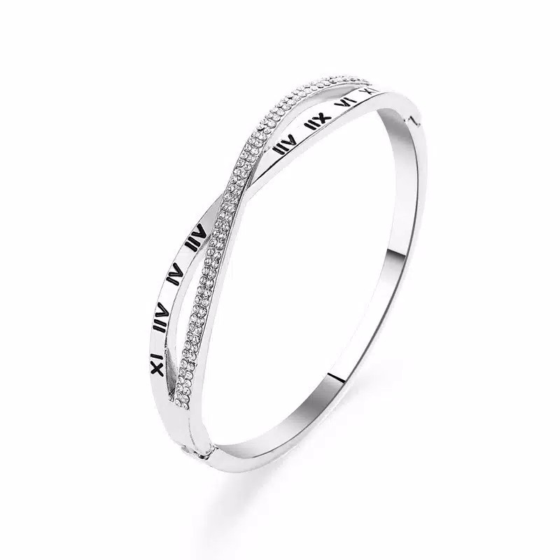 Gelang Tangan MF73 Titanium Energi Magnetik Om Mani Padme Hum Untuk Wanita