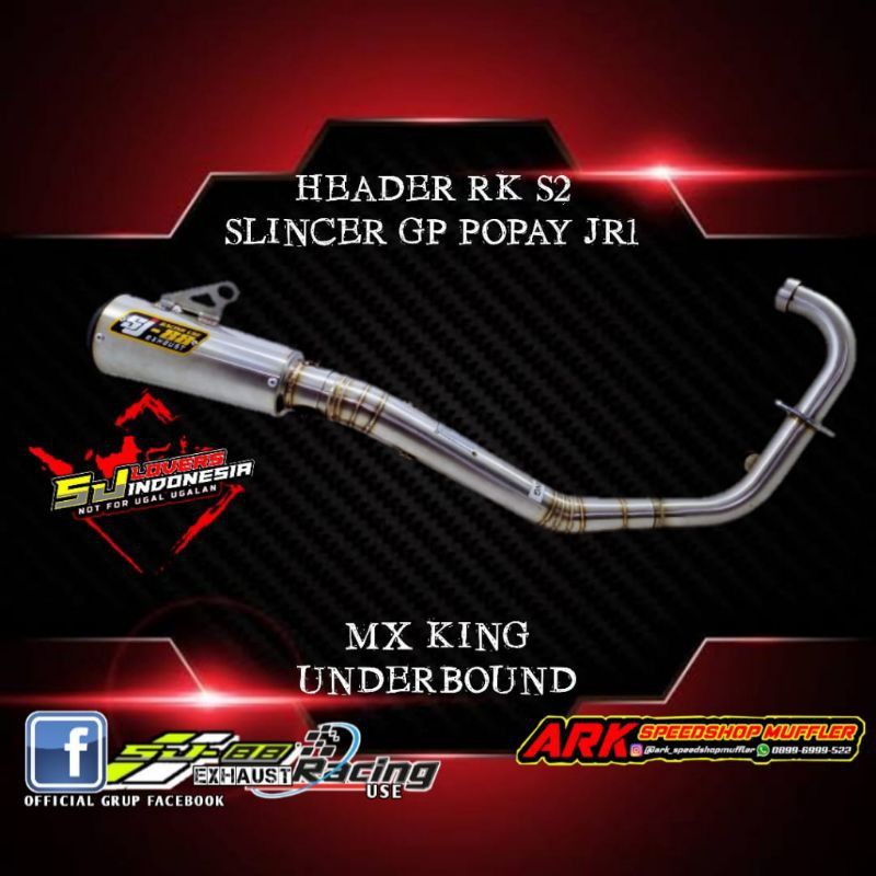 knalpot SJ88 MX King