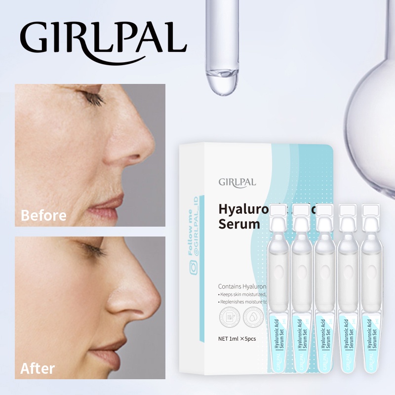 GIRLPAL HYALURONIC ACID SERUM/ASTAXANTHIN SERUM Whitening Perbaikan Pori-pori Melembabkan Serum