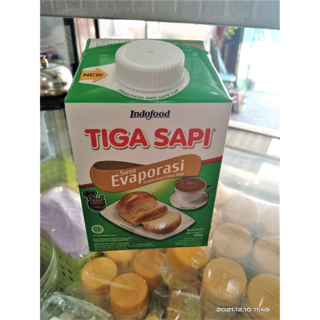 

susu evaporasi tiga sapi 500gr