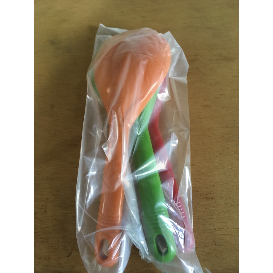 Centong Nasi Plastik M   urah (3 pcs) | Shopee Indonesia
