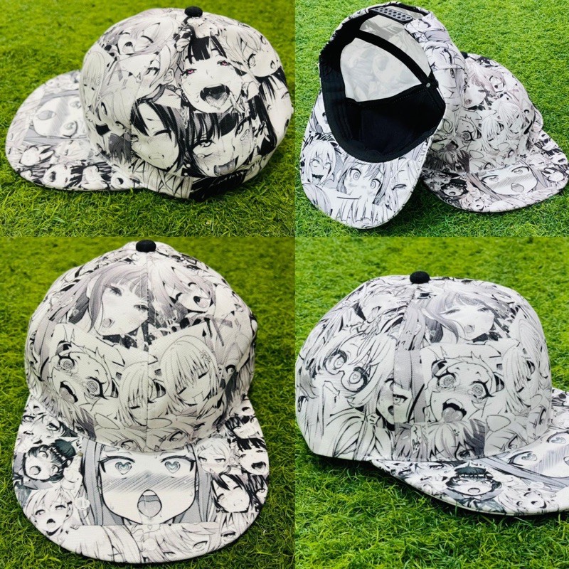 Snapback Ahegao Fullprint Lewd Manga