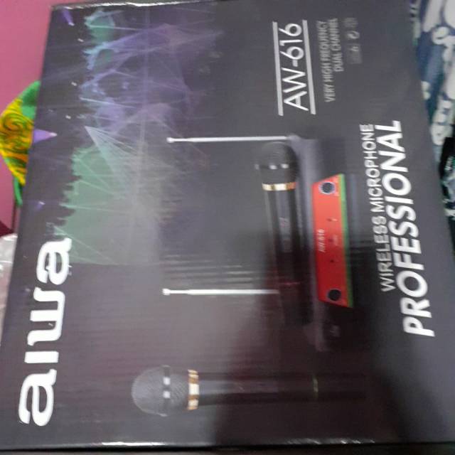 G36 AIWA mic wireless system wireless karaoke vocal profesional pro sound audio panggung dj studio 1
