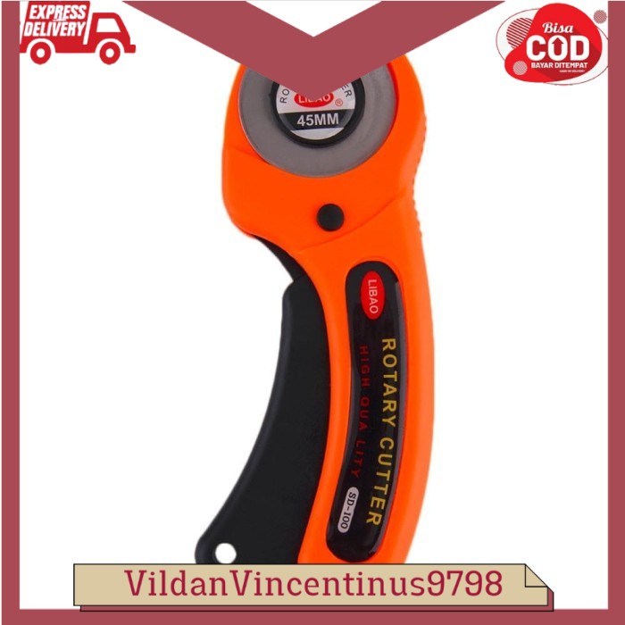 

✔️BISA COD✔️ ROTARY CUTTER 45MM SHINEWAY KATER ALAT PEMOTONG KAIN KERTAS