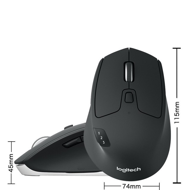 Logitech M720 Triathlon Multi-Device Bluetooth Wireless Mouse Flow