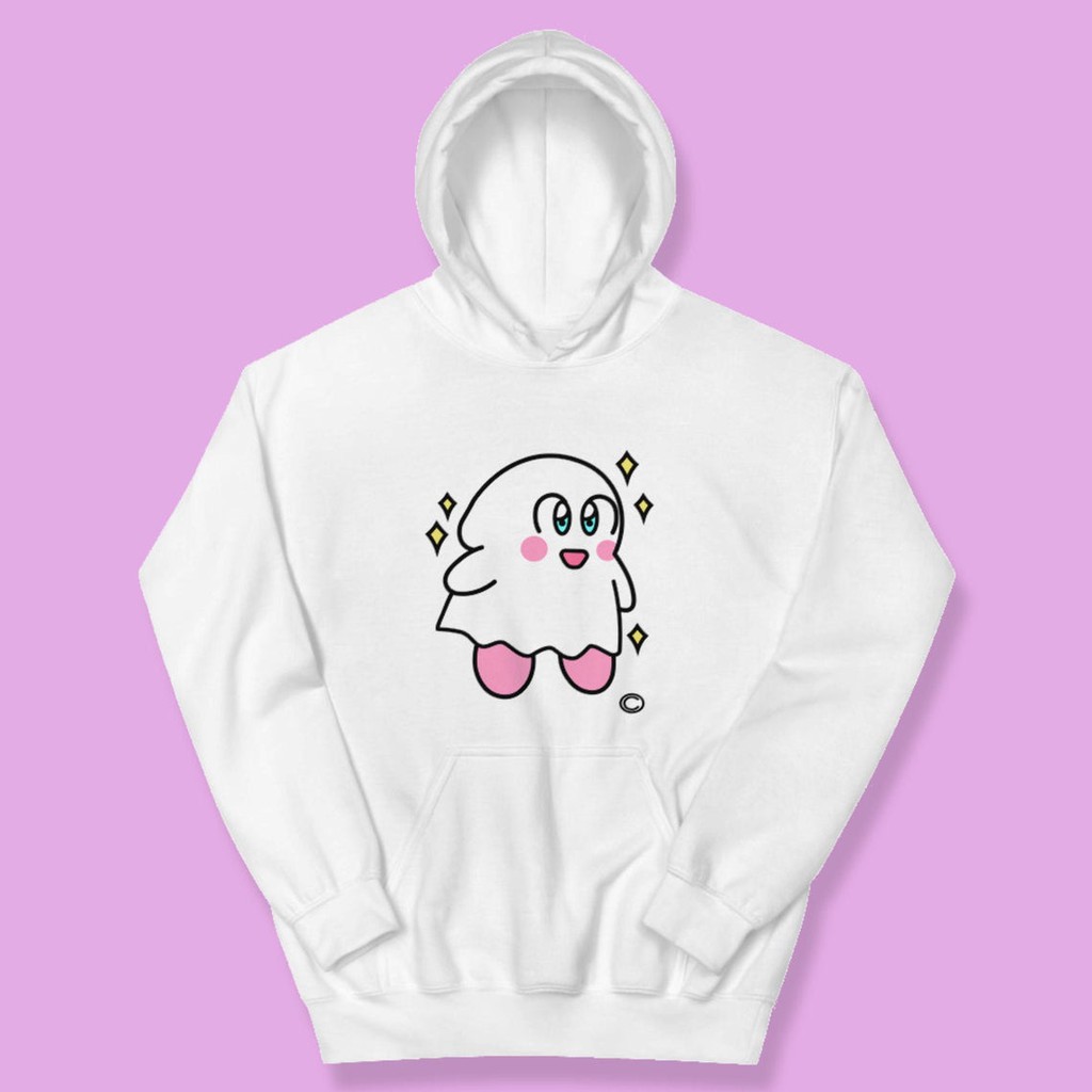 Hoodie Ghostie Kawaii Cotton Fleece Premium