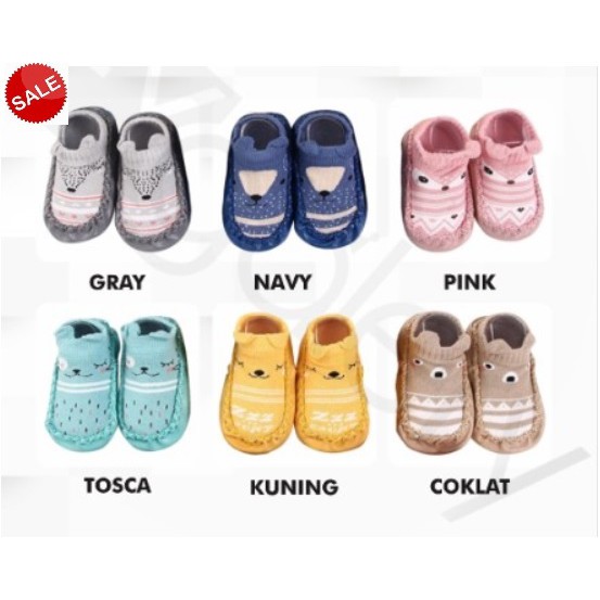 Sepatu Prewalker KAOS KAKI KARAKTER BAYI PRE WALKER BAYI ANTI SLIP SEPATU BAYI KAOS KAKI IMPORT Baby