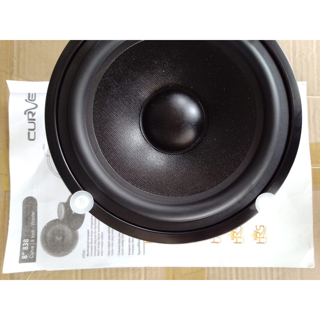 SPEAKER 8 INCH WOOFER CURVE 838 ( ORIGINAL ASLI )