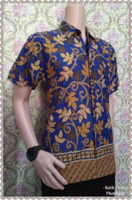 Hem Kemeja Batik Pria Lengan Pendek Murah Berkualitas