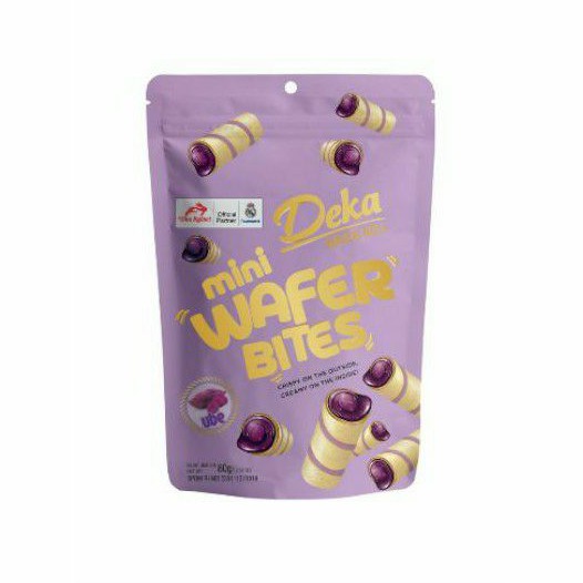 

Deka Mini Wafer Bites Ube 80gr