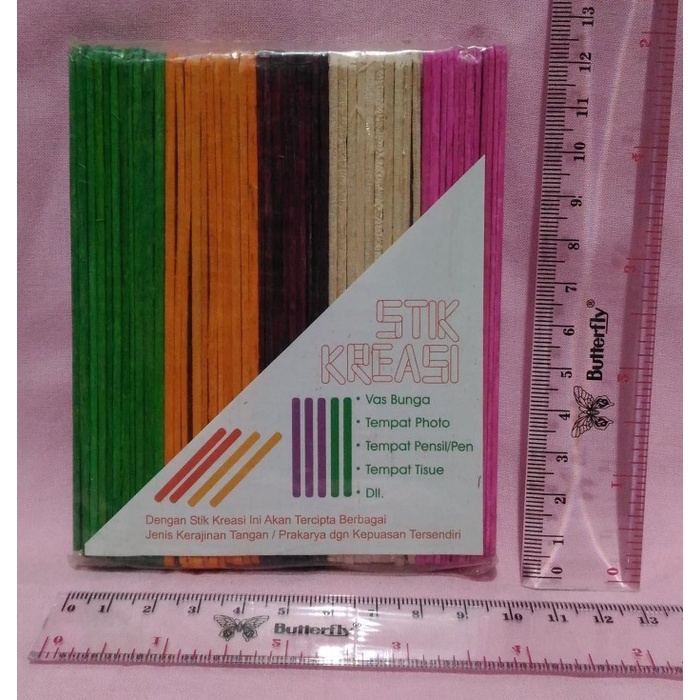 

tulis-alat-paket- stick stik es cream warna kreasi prakarya kerajinan tangan isi 50 -paket-alat-