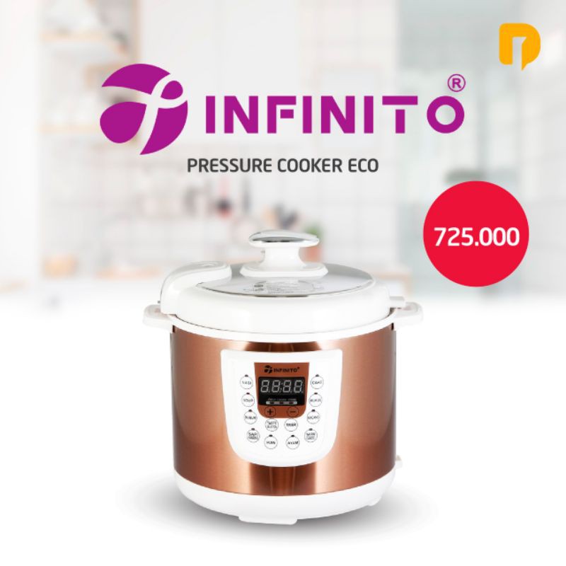 Elektrik Pressure Cooker Multifungsi Infinito Pressure Cooker Eco