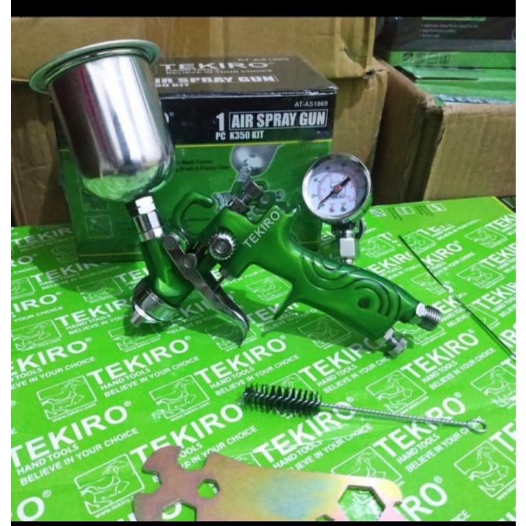 SPRAY GUN MINI HVLP TEKIRO K350 NOZZLE 0,8MM