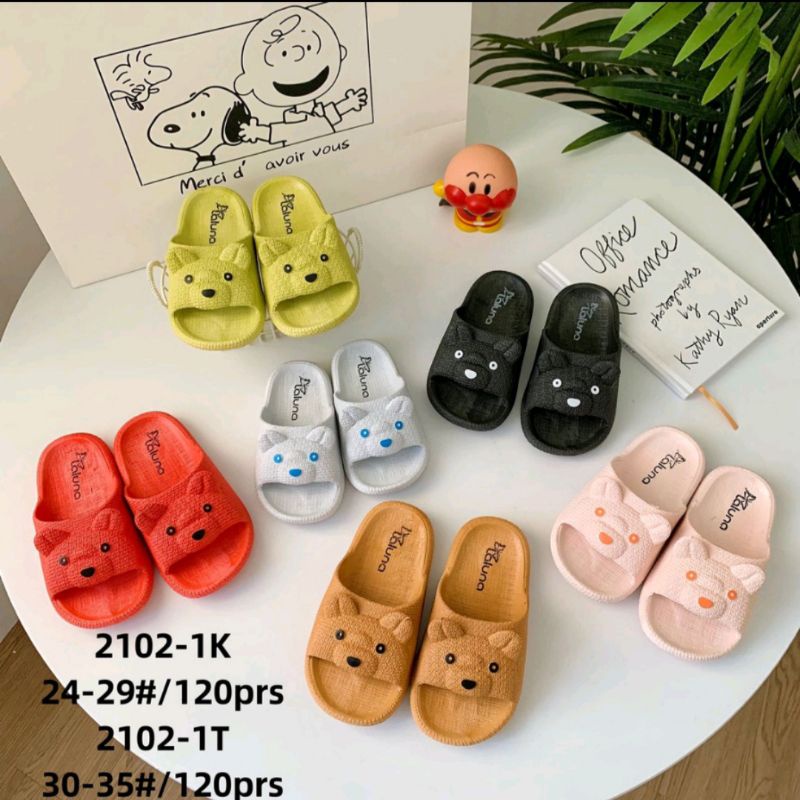 Sandal Anak Jelly Lucu Karakter Bear 2102