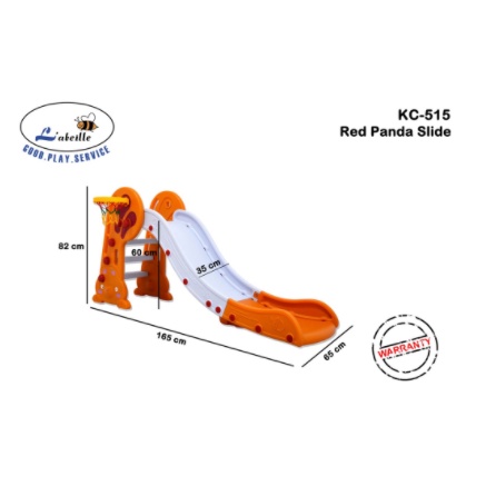 MAINAN PROSOTAN ANAK LABEILLE  KC-515 RED PANDA SLIDE