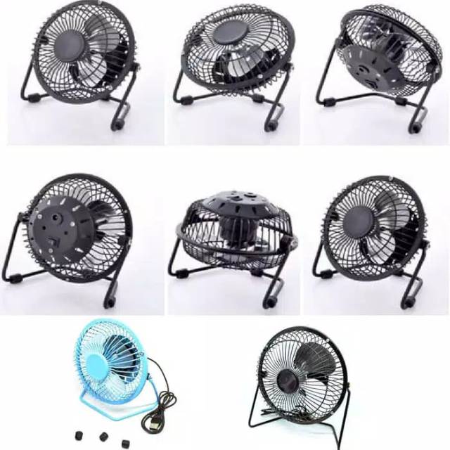 Kipas Angin Usb Besi Portable Besi Kipas Angin Portable ada saklar