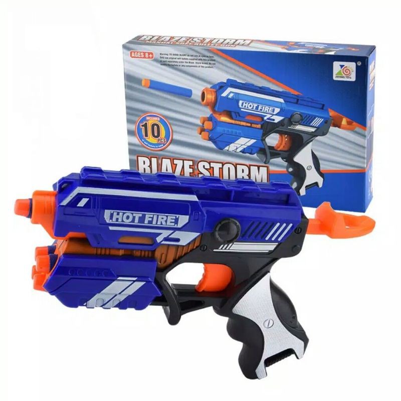 Kado Mainan Anak Cowok Blaze Storm Fire Gun Hot Fire