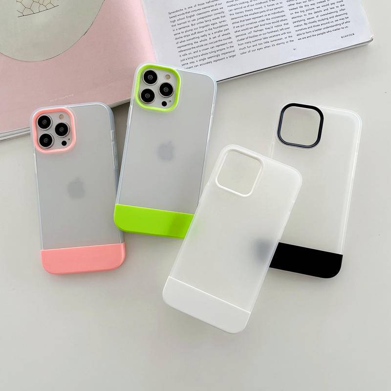 Soft Case Pelindung Jatuh Warna Permen Matte Untuk iPhone 11 12 13 Pro 13Pro Xs Max XR X 11