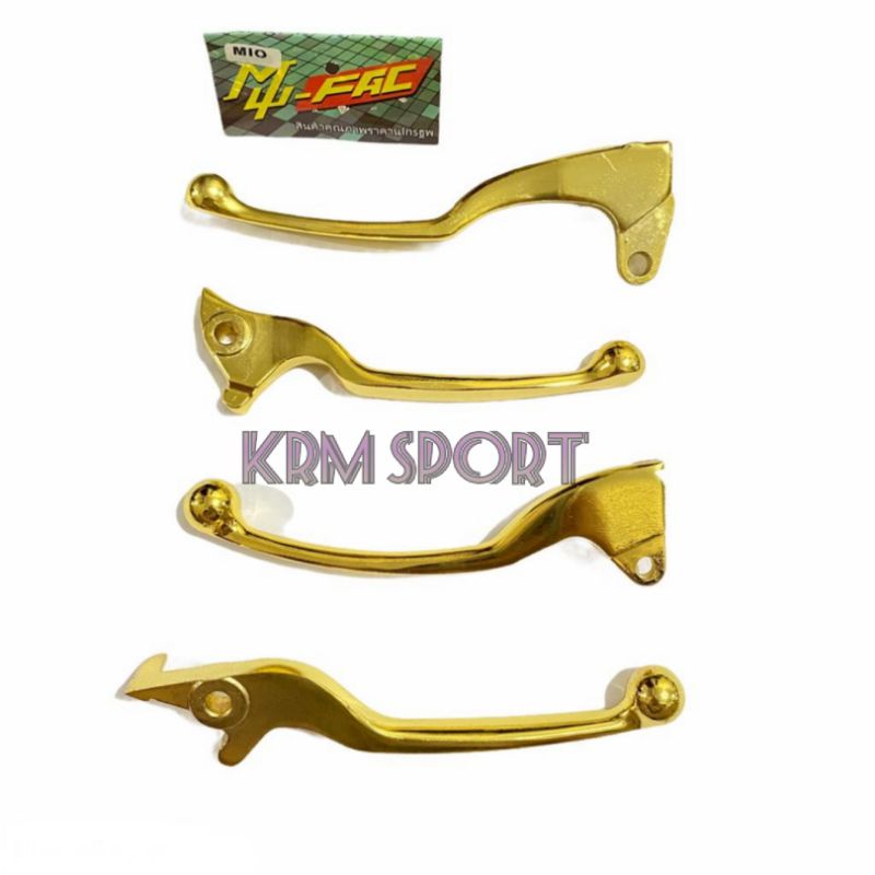 handle rem standar variasi full gold scoopy dan mio handle rem variasi