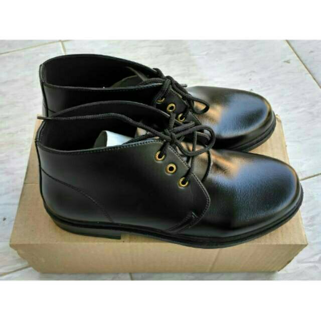 Sepatu pdh pdl polisi polri tni security satpam pantofel pantovel vantovel vantofel fantovel