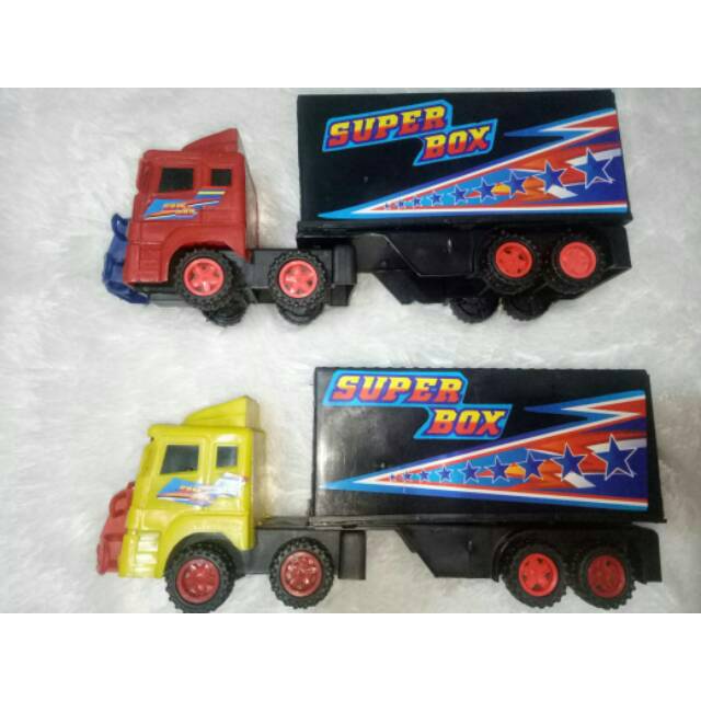 Mainan Truk kontainer/truk Box