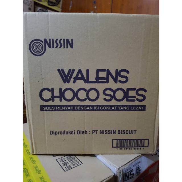 

Walens Choco Soes 100g Dus (isi 30) per Karton