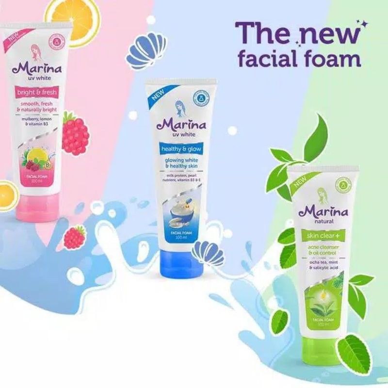Marina Facial Foam 100 ml