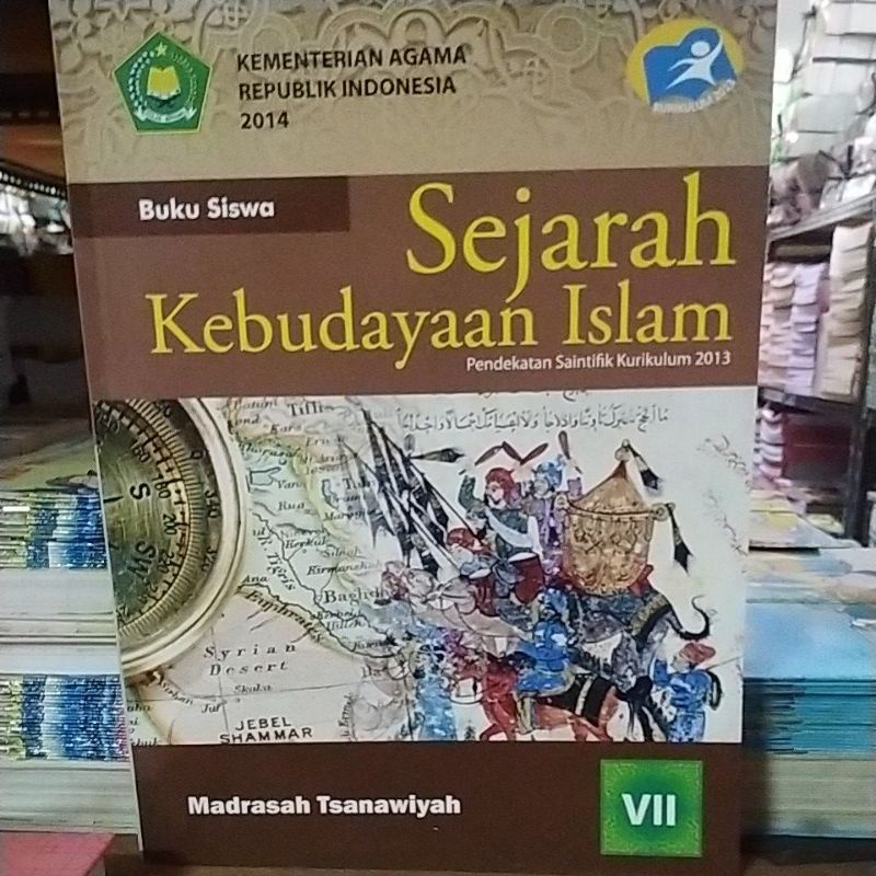 Buku Aqidah akhlak, Fiqih,qurdis,ski madrasah Tsanawiyah SMP di kelas 7,8&9-Ski 7