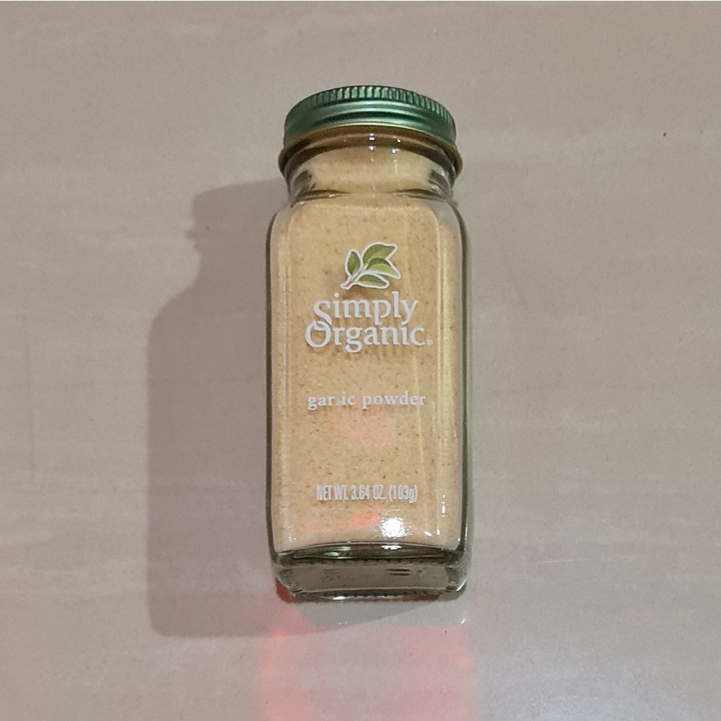 Bumbu Tepung Bawang Putih Simply Organic Garlic Powder 103 Gram