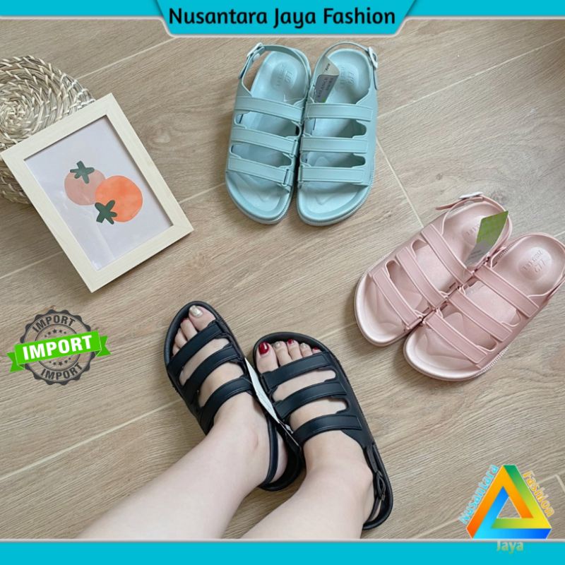 Sendal Wanita Kekinian - Sandal Gunung Wanita Jelly - Sandal Balance 8868