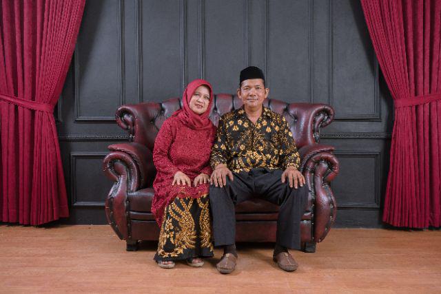 Kemeja Batik Pria Lengan Panjang Motif Kecipir