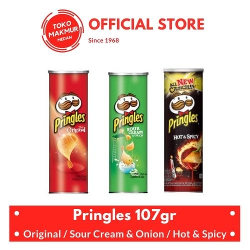 PRINGLES POTATO CHIPS 107 GR