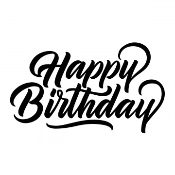 

Sticker balon pvc Happy Birthday tersedia custom nama